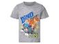 Grijs kinder-T-shirt met puppy en dinosaurus, tekst 'DINO EXPERT' en 'PAW PATROL'.