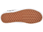 Bruine rubberen zool met wafelpatroon