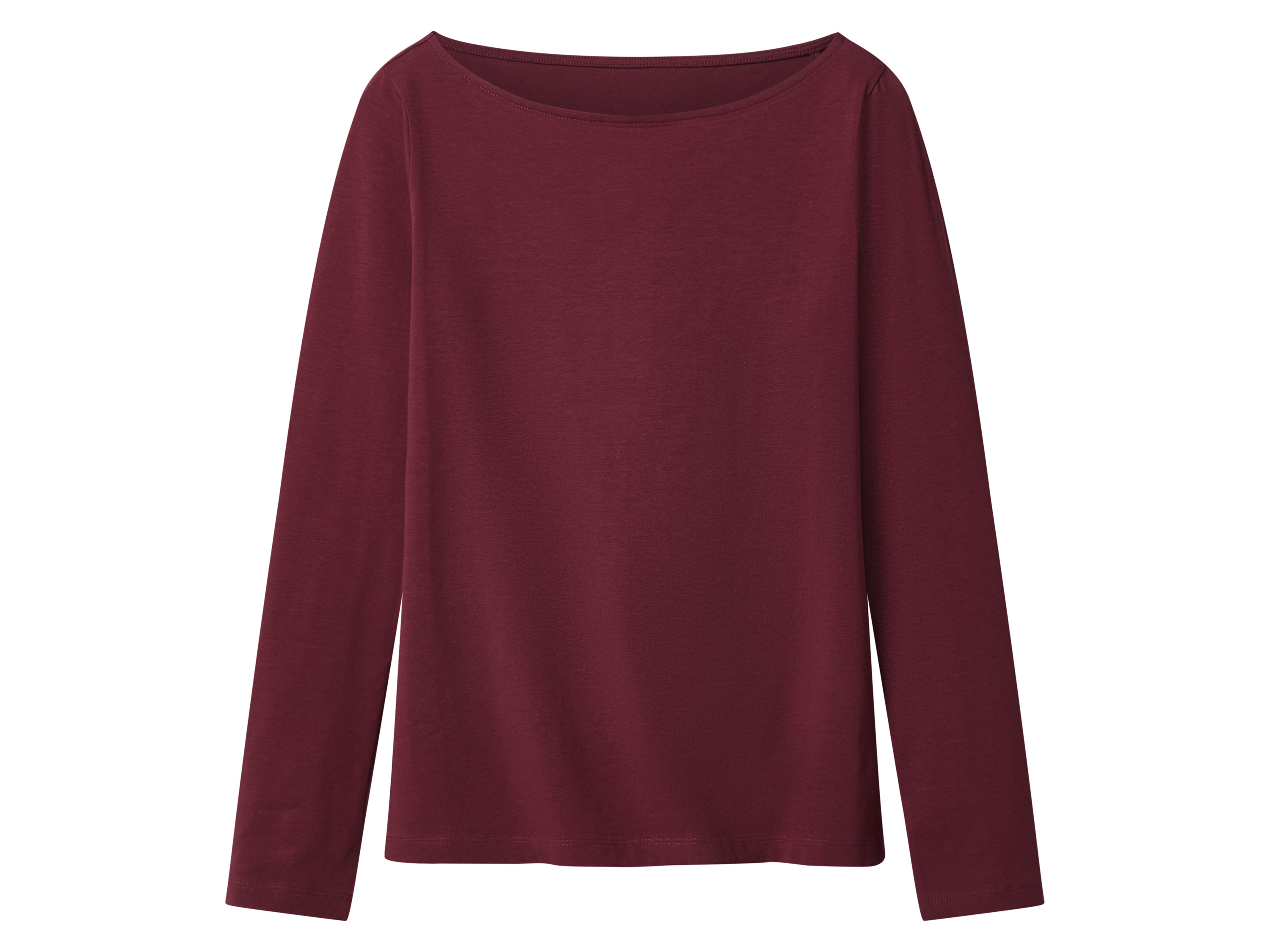 esmara Dames longsleeve (Burgundy, L (44/46)) afbeelding