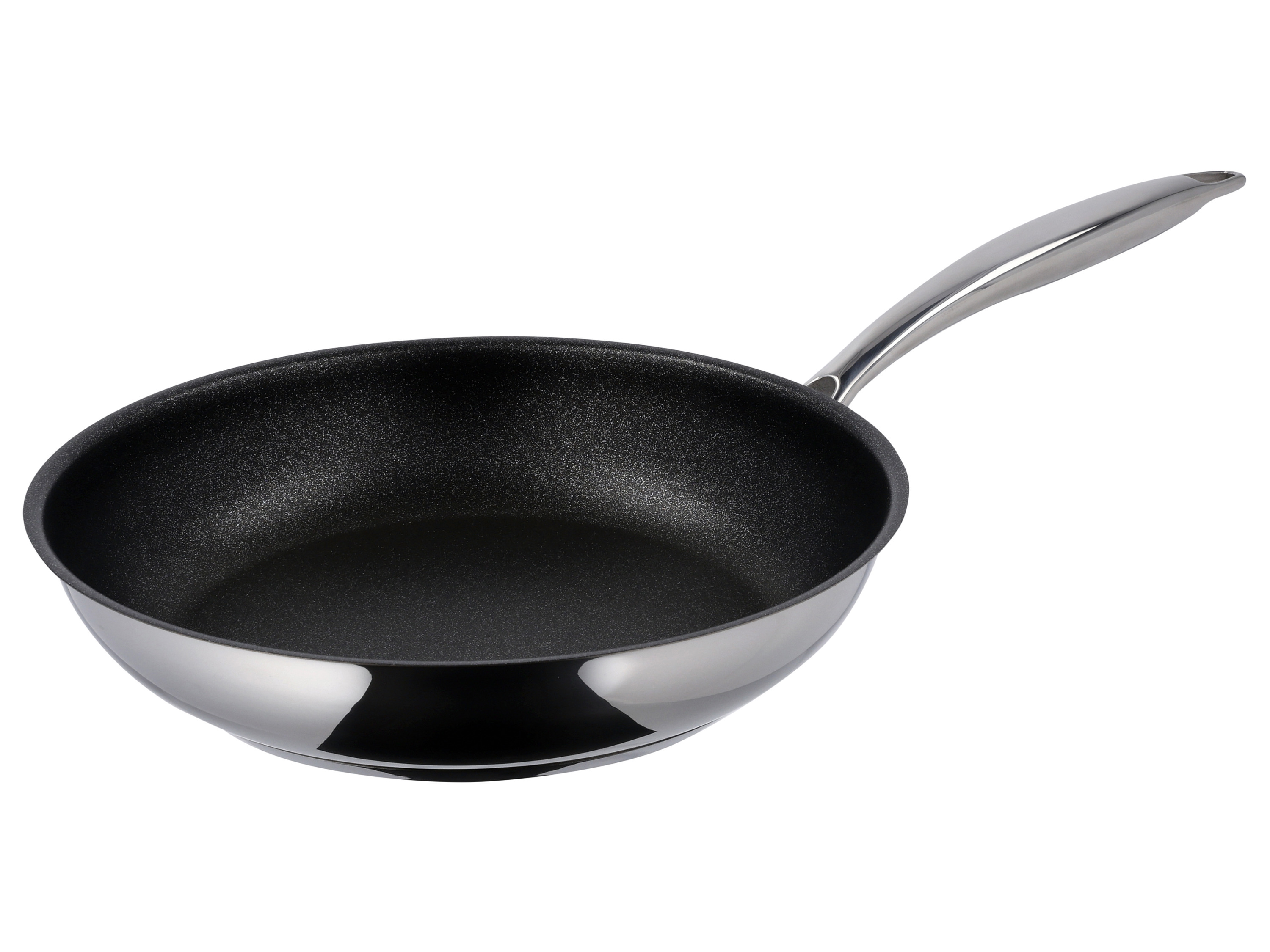 SILVERCREST Rvs koekenpan 28 cm (Gecoat)