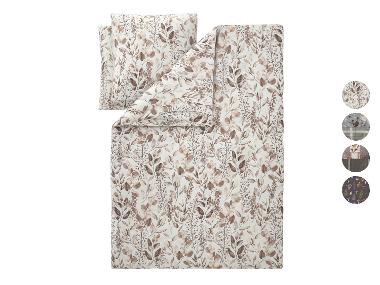 LIVARNO® Polyester satijn dekbedovertrek 240 x 220 cm, lits-jumeaux