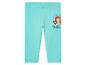 Turquoise meisjes leggings met Disney Princessen en Ariel print.