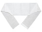 Witte stofmasker met vervangbare filters.