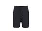 Donkergrijze sportshort voor heren met trekkoord in de taille.