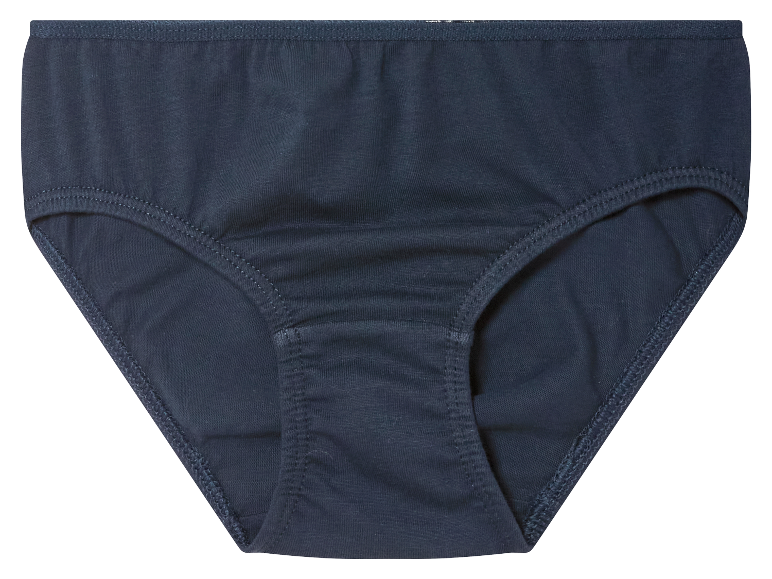 Donkerblauwe dames onderbroek van katoen.