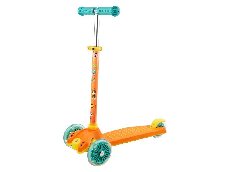 Oranje en turquoise kinder step, Paw Patrol design.