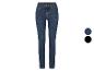 Dames skinny jeans in donkerblauw en zwart.