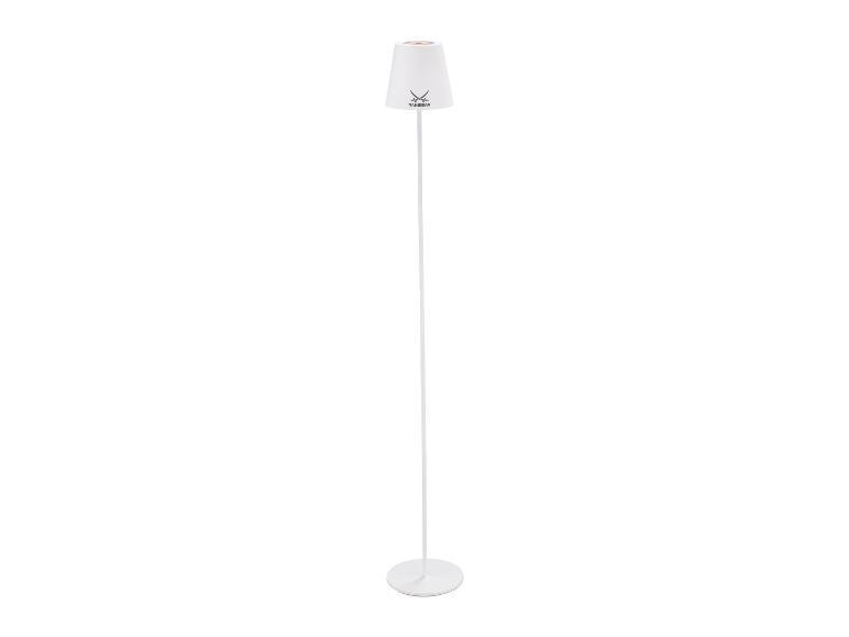 Witte Sansbar staande lamp met minimalistisch design.