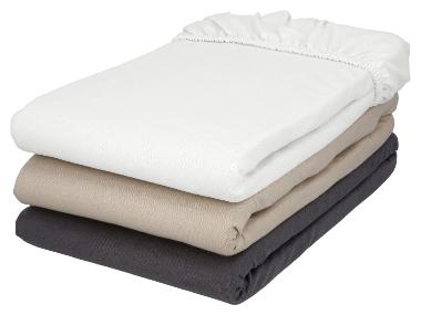 LIVARNO® Flanellen hoeslaken, 180-200 x 200 cm