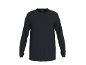 Donkergrijs T-shirt met lange mouwen voor heren, maat M