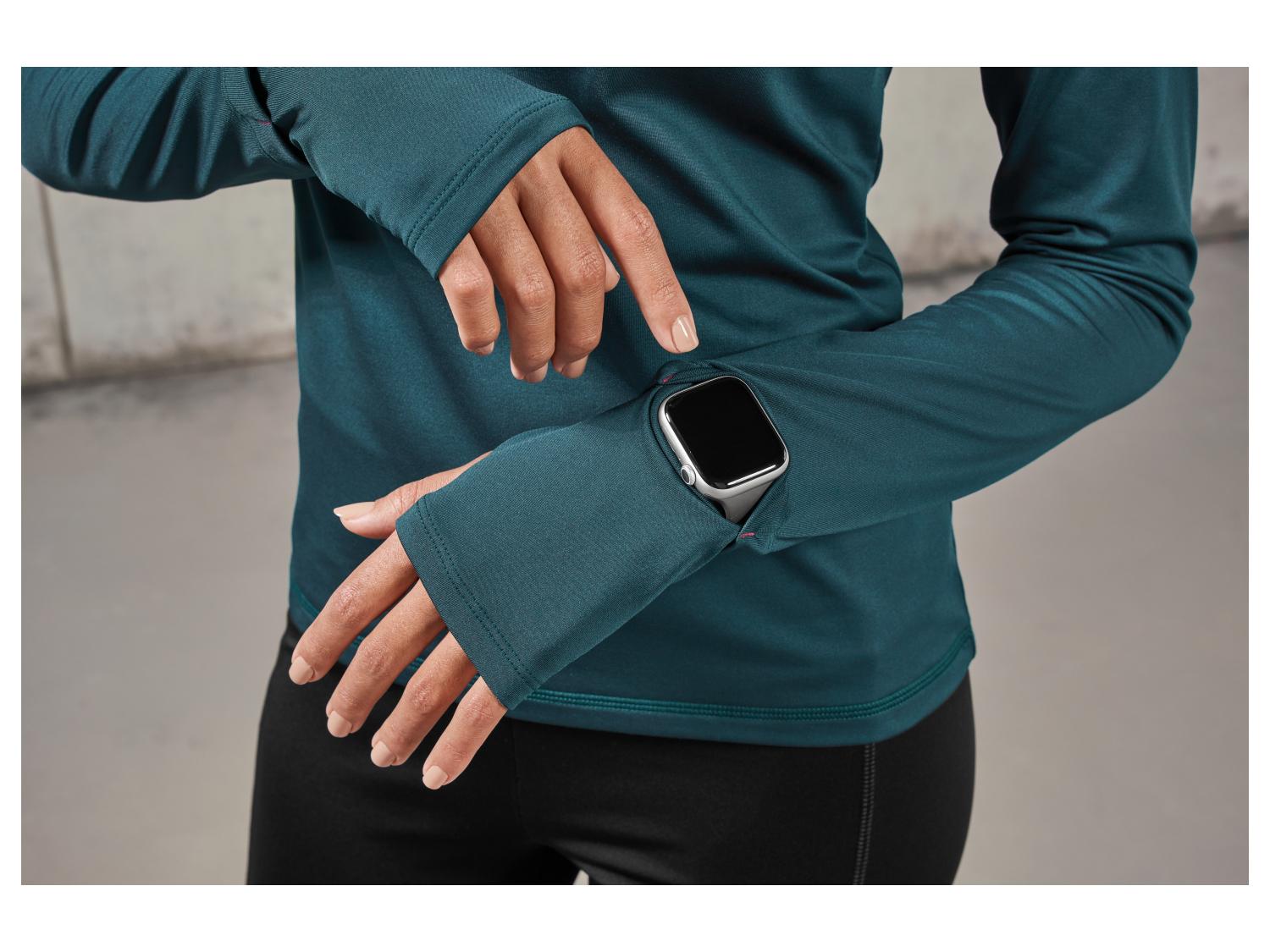 Rapbin Dames Sportshirt Lange Mouwen - Ademend Crop Top Met Duimgaten Voor Fitness & Yoga