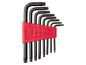 Een set van acht Parkside Torx-sleutels.