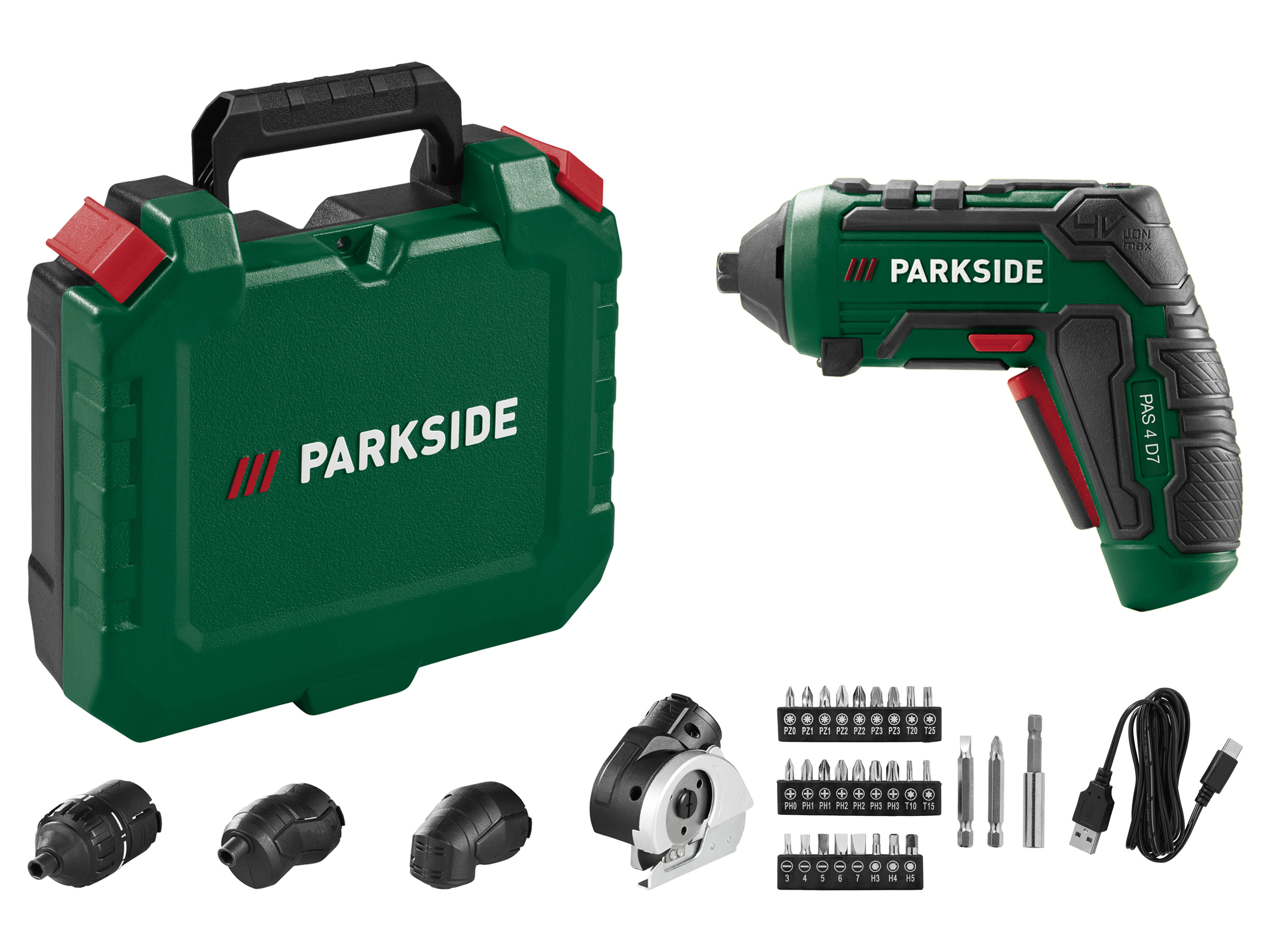 PARKSIDE Accu-schroevendraaier 4 V