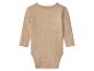Beige romper met lange mouwen voor baby's