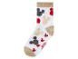 Witte sokken met Mickey Mouse-print.