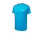 Een blauwe Mistral T-shirt met korte mouwen.