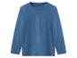 Petrolblauwe kinder longsleeve
