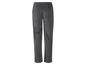 Donkergrijze joggingbroek met elastische tailleband.