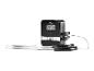 Grill Meister digitale vleesthermometer met twee sondes en display dat 24°C toont.