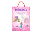 Doos met prinsessen kleurplaten, puzzels, knutsel ideeën, stickers en poster.