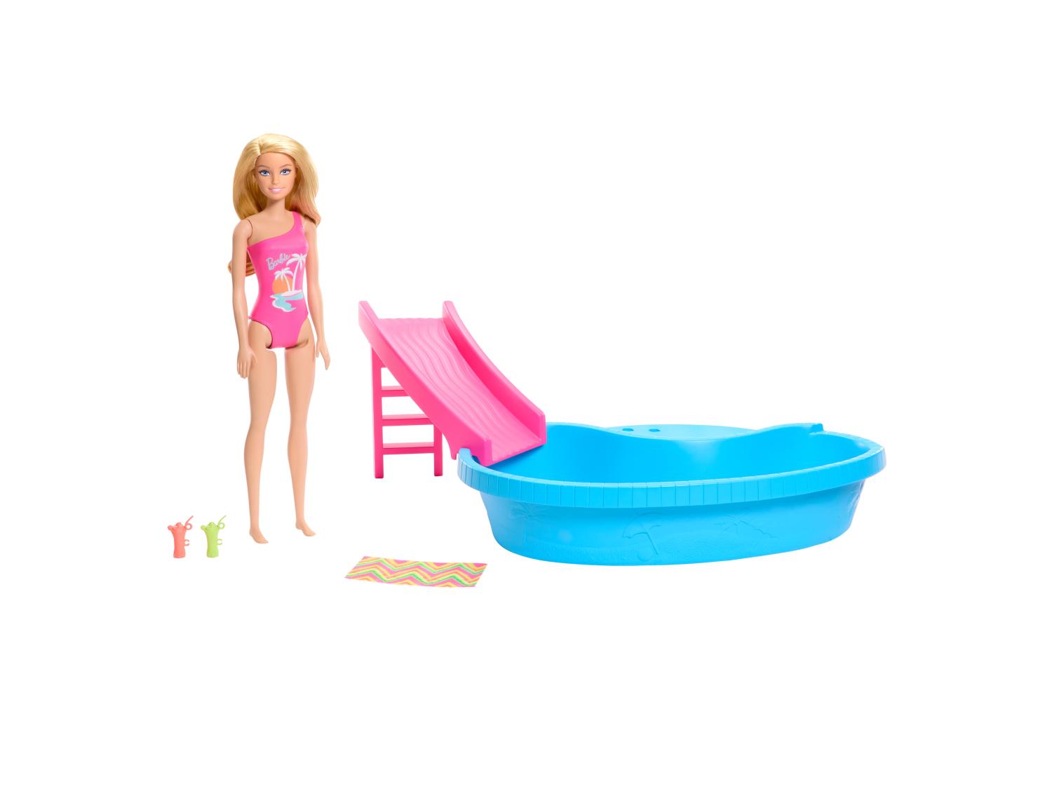 Barbie Zwembad met pop