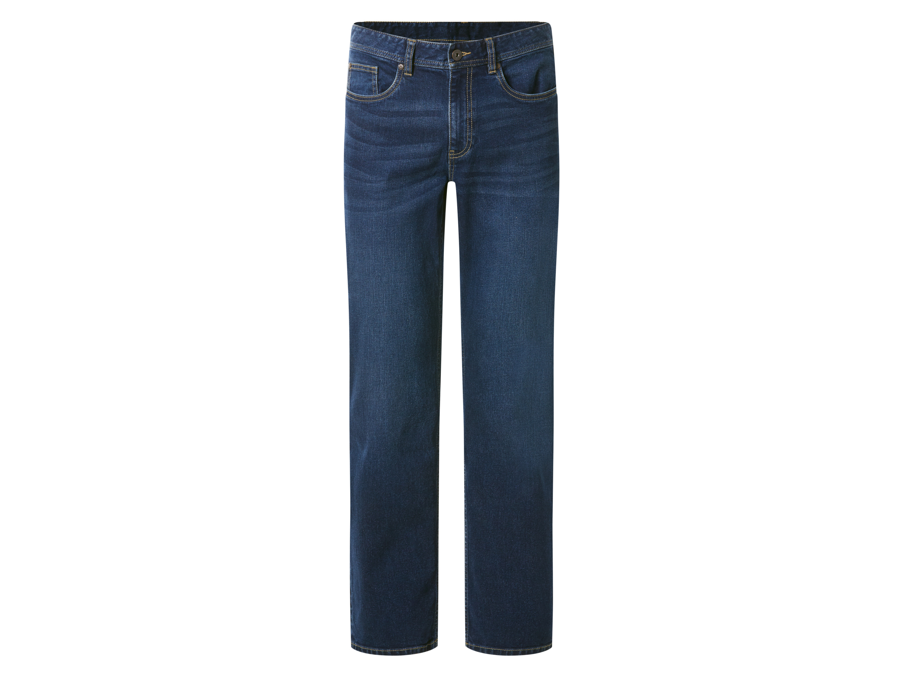 esmara Men Heren jeans - Straight fit (Donkerblauw, 48 (32/32))