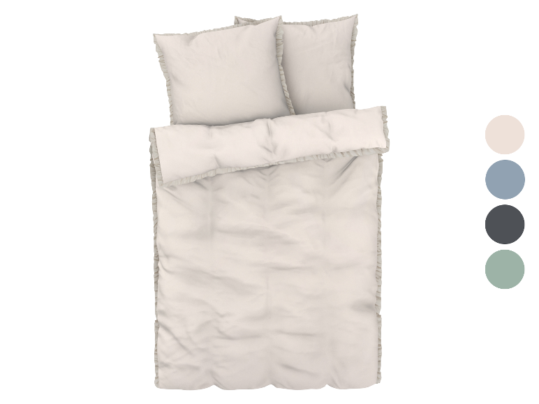Beddengoed met ruffles