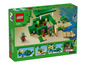 Lego Minecraft set met schildpadhuis en figuren