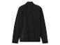 Zwart fleecejack met hoge kraag, achterkant