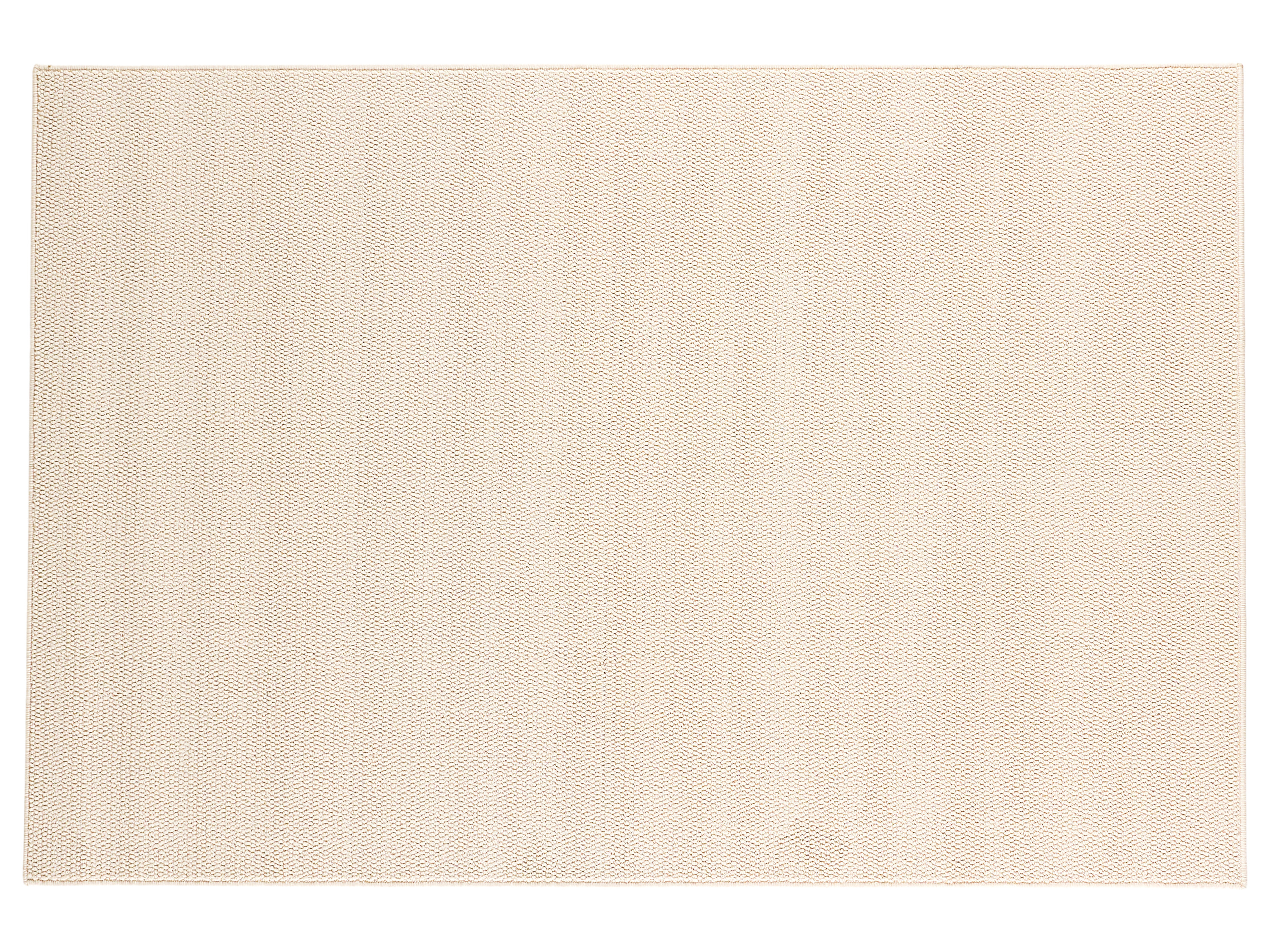 LIVARNO Vloerkleed 115 x 180 cm, laagpolig (Beige)