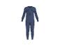Blauwe kinderpyjama met een teddybeer en de tekst 'PLAY TIME SPORTS CHAMP'.