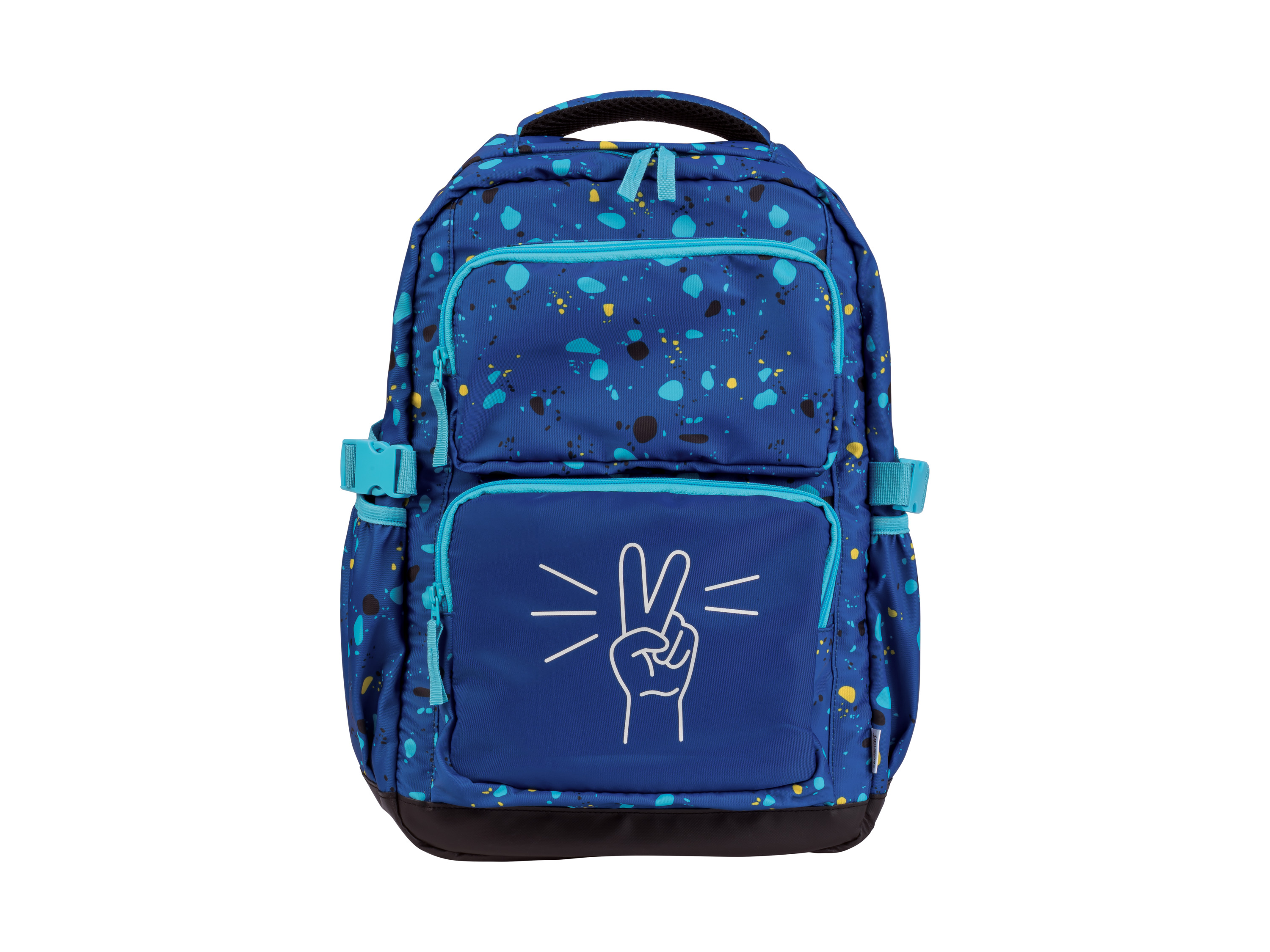 CRELANDO Schooltas (Glow in the dark/blauw)