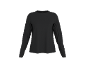 Zwart dames T-shirt met lange mouwen