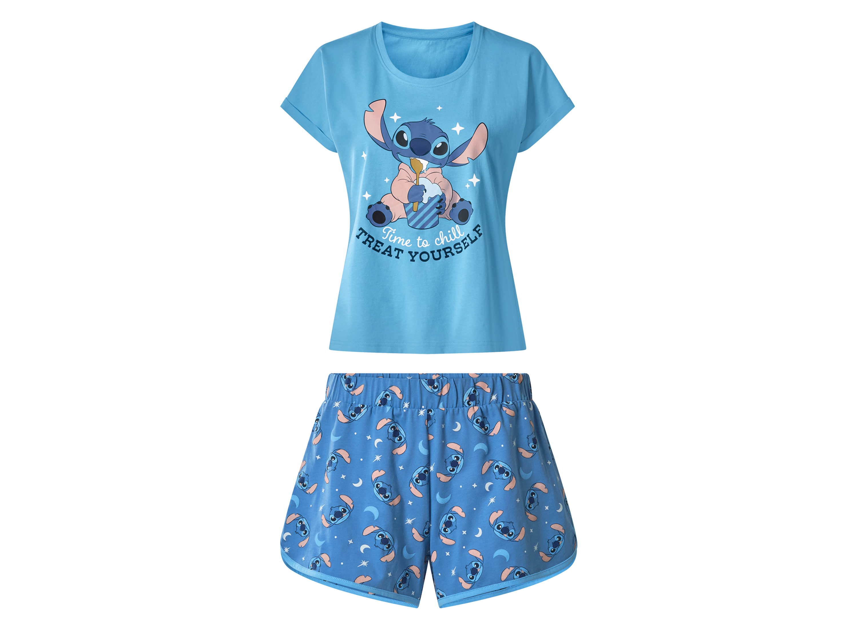 Dames Pyjama Minnie Maus / Stitch (M (40/42))