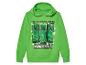 Groene Minecraft hoodie met Creeper print.