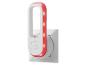 Witte nachtlamp met rood LED-licht in stopcontact