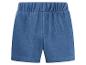 Blauwe kinderbroek met elastische tailleband
