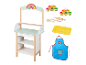 Play-Doh klei-set met houten speelkraam en accessoires.