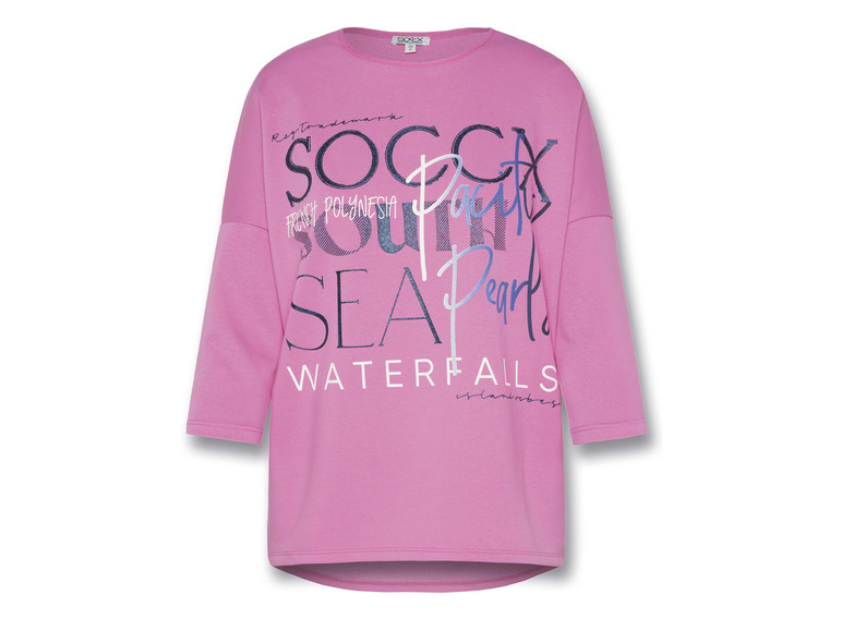 Ga naar volledige schermweergave: Soccx Dames shirt met 3/4 mouwen - afbeelding 9
