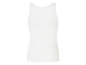 Wit geribbeld tanktop