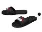 Puma zwarte slippers met rood logo