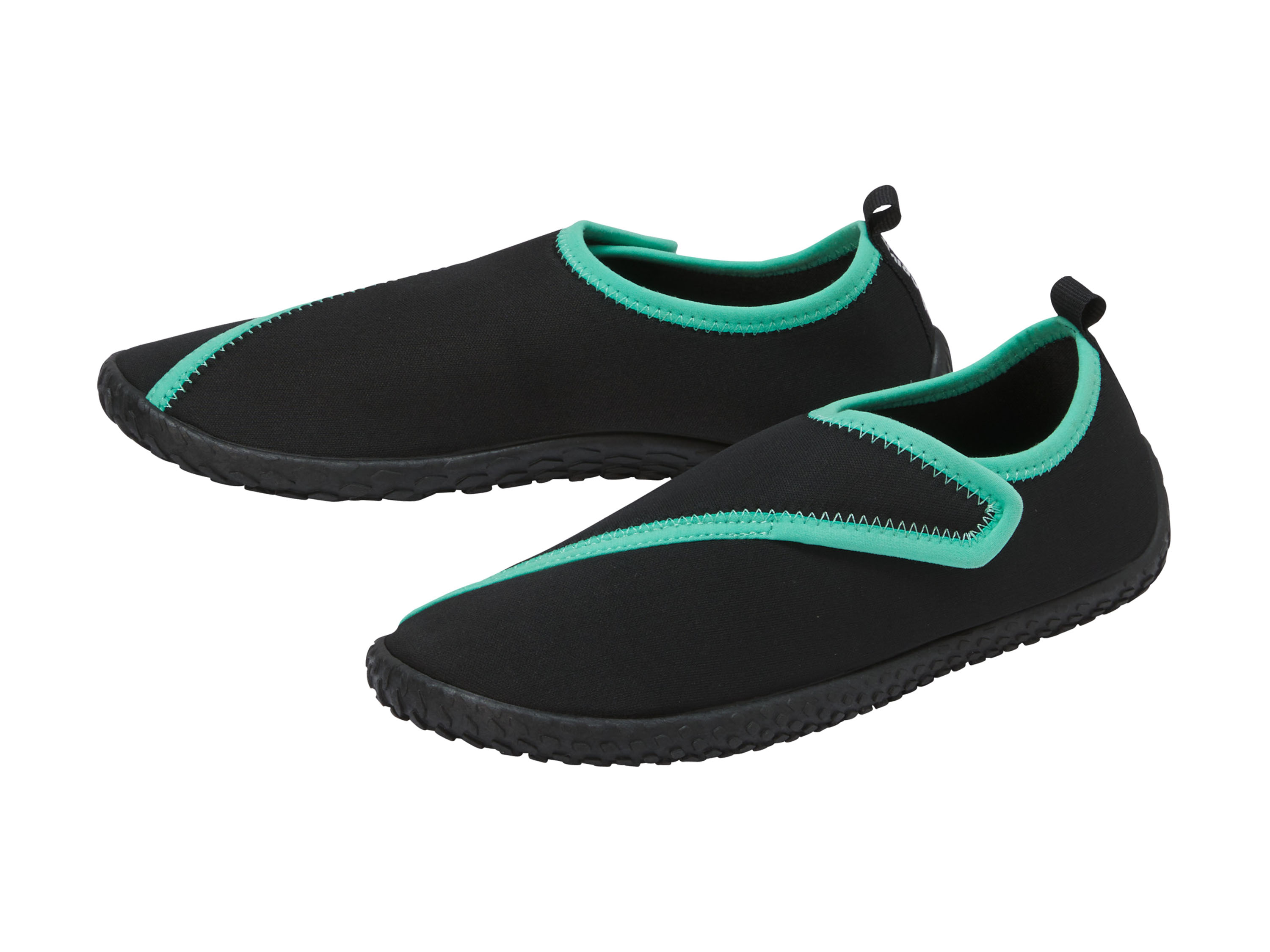 CRIVIT Dames waterschoenen (Zwart/groen, 39)