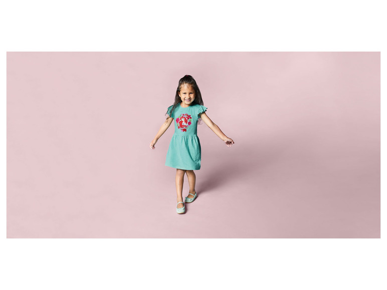 Ga naar volledige schermweergave: Meisjes jurk, met schattige print - afbeelding 10