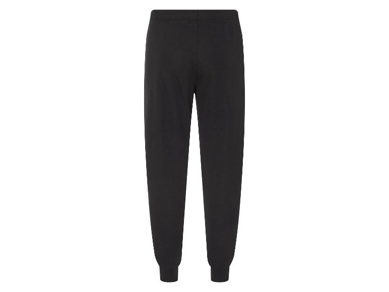 Zwarte joggingbroek.