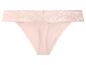 Roze kanten high-waist string