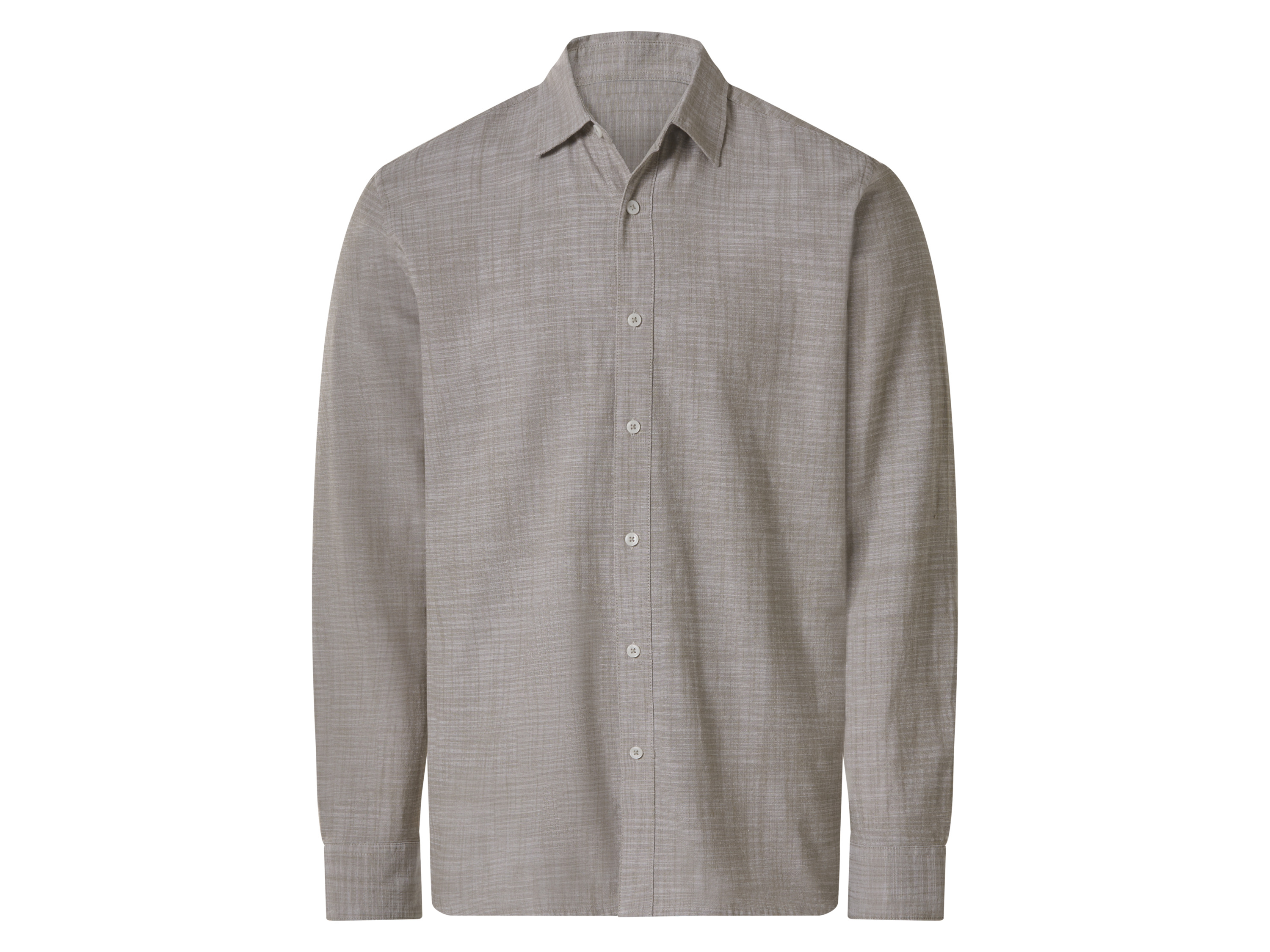 esmara Men Heren overhemd (Bruin, XXL)