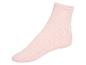 Zachte, roze badstof sokken.