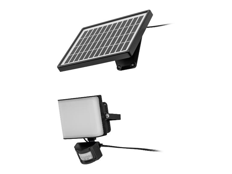 Solar LED-schijnwerper met bewegingssensor