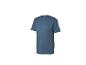 Blauw sport T-shirt met korte mouwen voor heren.