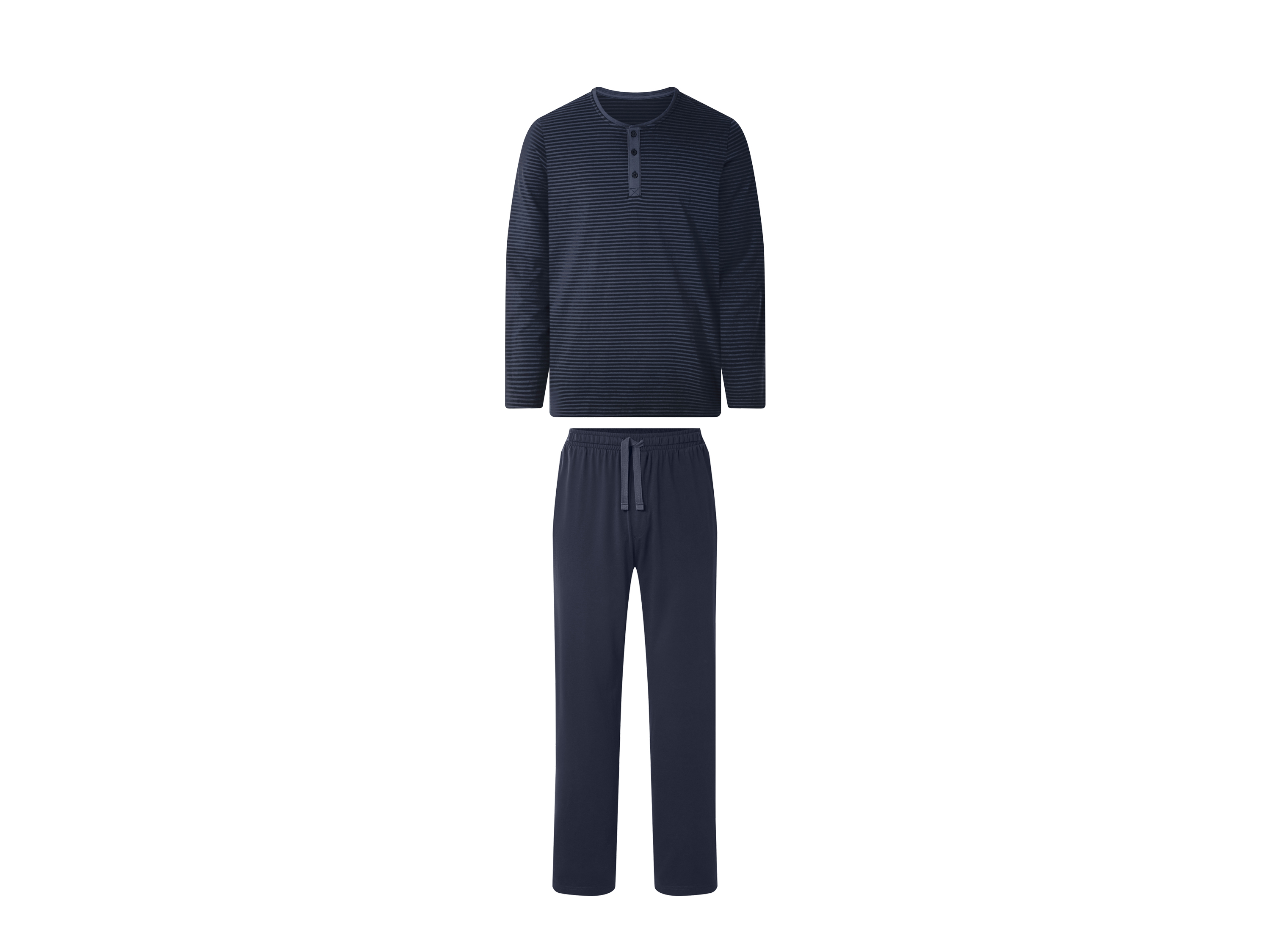 esmara Men Heren pyjama (Marineblauw, S)